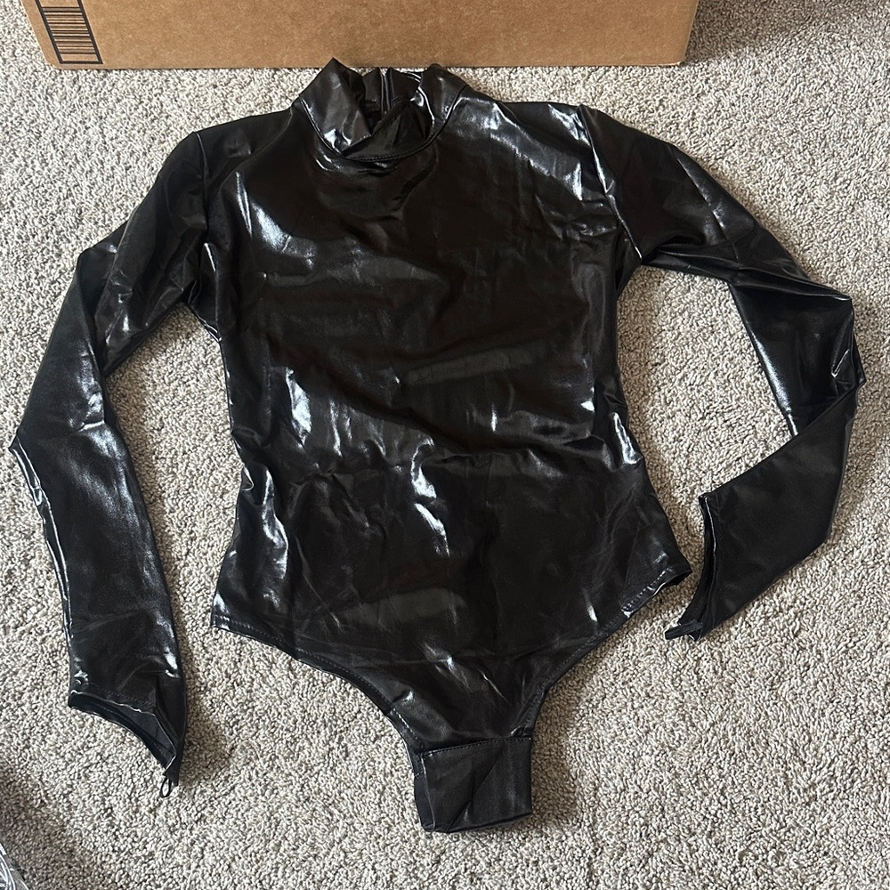 Black Kids One Piece Bodysuit